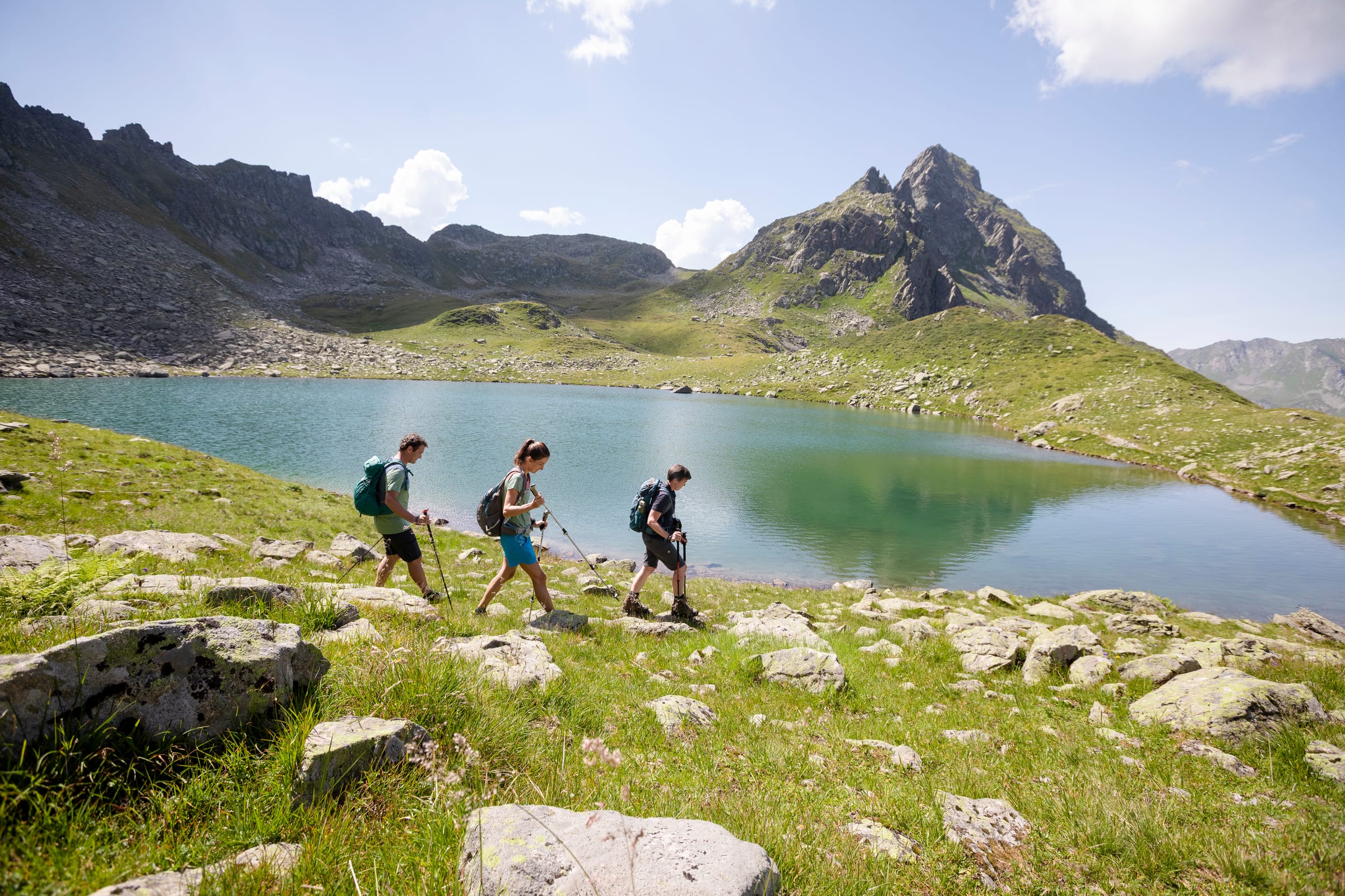 Bergsee am Alpgues-Rundweg