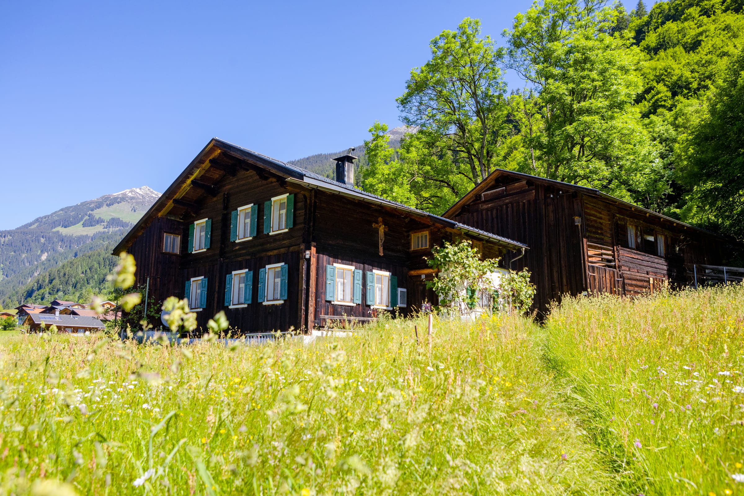 Traditionelles Montafonerhaus